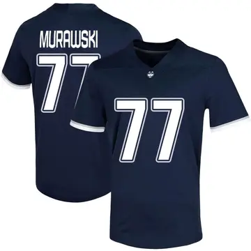 Men's Ben Murawski UConn Huskies Nike Game Navy Untouchable Football Jersey