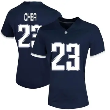 Women's Alfred Chea UConn Huskies Nike Game Navy Untouchable Football Jersey