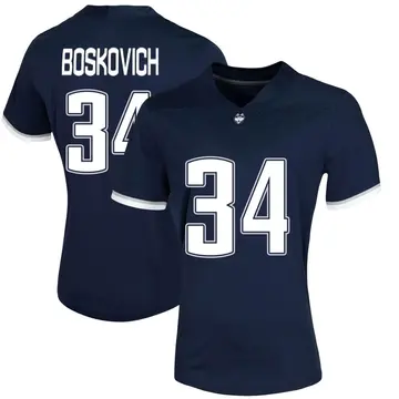 Women's Carter Boskovich UConn Huskies Nike Game Navy Untouchable Football Jersey