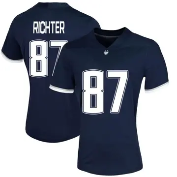 Women's Clemens Richter UConn Huskies Nike Game Navy Untouchable Football Jersey