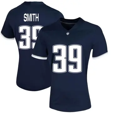 Women's Cody Smith UConn Huskies Nike Game Navy Untouchable Football Jersey