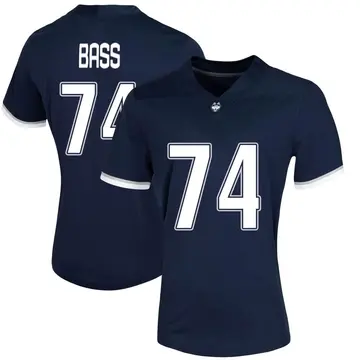 Women's Jayden Bass UConn Huskies Nike Game Navy Untouchable Football Jersey