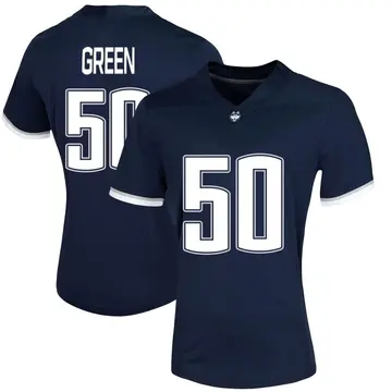 Women's Tank Green UConn Huskies Nike Game Green Navy Untouchable Football Jersey