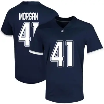 Youth D.J. Morgan UConn Huskies Nike Game Navy Untouchable Football Jersey