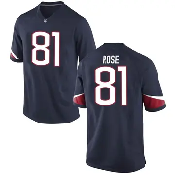 Youth Jay Rose UConn Huskies Nike Replica Navy Football College Jersey