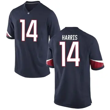 Youth Nick Harris UConn Huskies Nike Replica Navy Football College Jersey