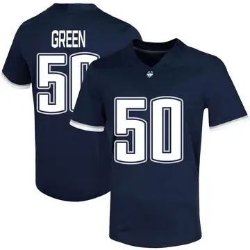 Youth Tank Green UConn Huskies Nike Game Green Navy Untouchable Football Jersey